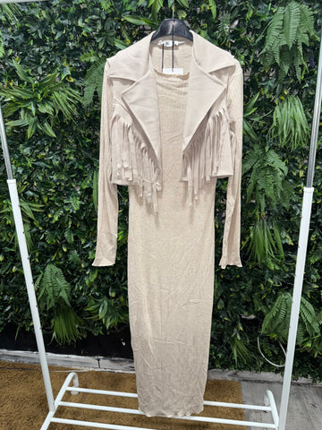 Vestido Flecos